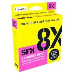 Sufix SFX 8X Braid Hot Yellow 137m