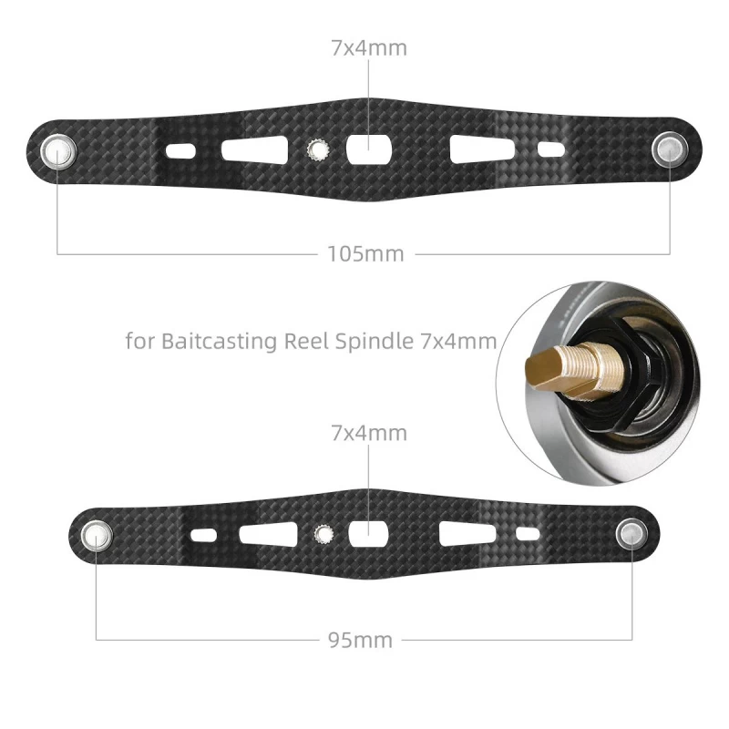 Gomexus Carbon Fibre Double Handle 2 Gomexus Carbon Fibre Double Handle - Afbeelding 2