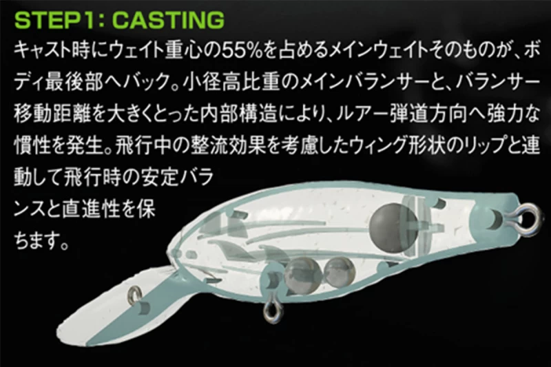 Megabass Deep-X 300 3 Megabass Deep-X 300 - Afbeelding 3